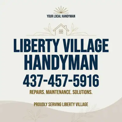 Handyman - Liberty Village - 437-457-5916, View more