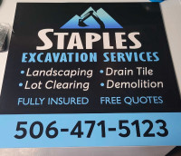 Staples Excavation Services