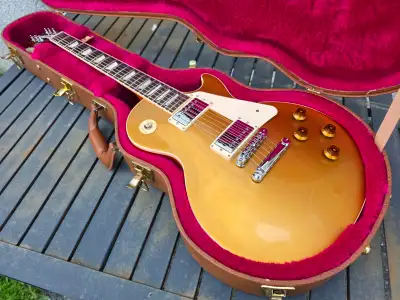Gibson Les Paul Standard goldtop...Échange possible, View more