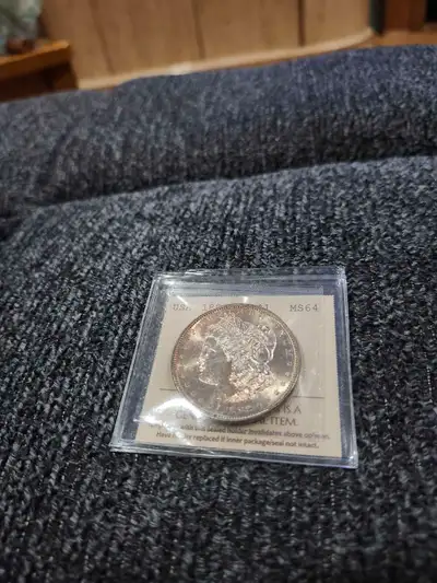 Beautiful 1882 S Morgan Silver Dollar, View more