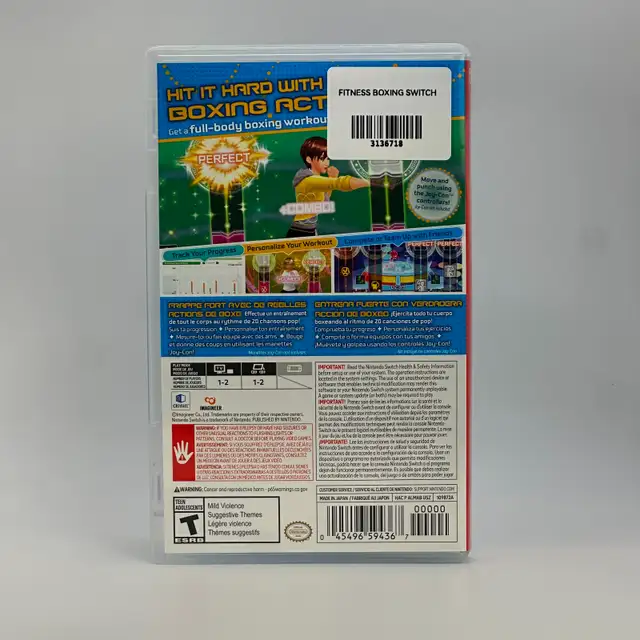 Fitness Boxing - Nintendo Switch Game - 3136718 in Nintendo Switch in Laval / North Shore - Image 5