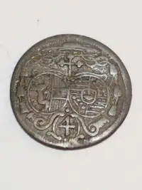 1731 Bishopric of Salzburg, Austria 4 Kreutzers silver KM #336