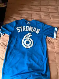 Selling 3 authentic blue jays jerseys