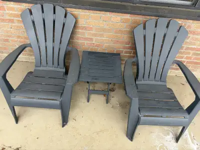 Patio Chairs and table, View more