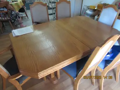 Dining room table, moving, must sell, View more