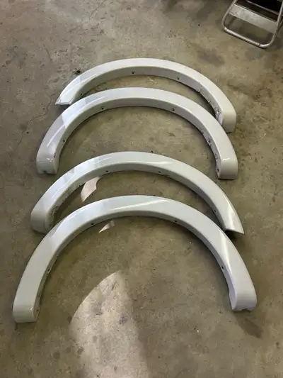 Fender flairs off a 2024 Superduty