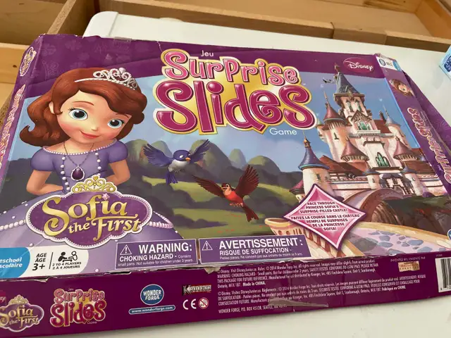 Free board game Sofia the First Disney in Free Stuff in Mississauga / Peel Region - Image 2