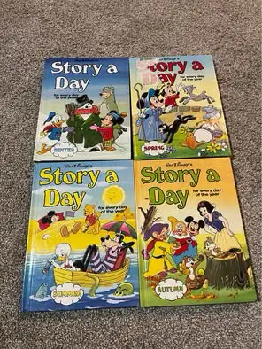Disney (1980) story a day book set , View more