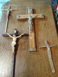 Religious icons and crucifixes