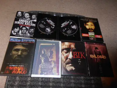 Murder mystery Cerial killer 7dvdCollectionTrade4 bike Guitars, View more