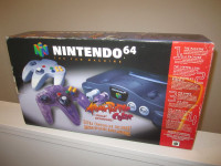 Nintendo 64 N64 complete in box Atomic Bundle system