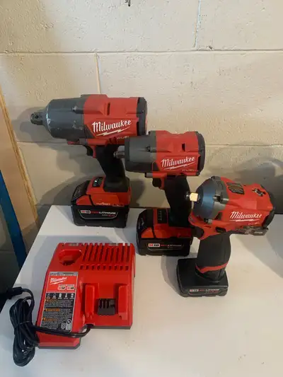 Milwaukee M18 fuel 3 impacts , View more