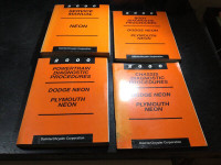 2000 Dodge Neon Plymouth Neon Factory Repair Service Manual Set