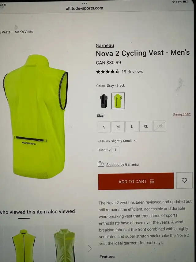 Cycling vest  in Clothing, Shoes & Accessories in City of Toronto - Image 5