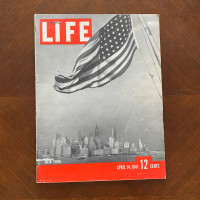 LIFE Magazine April 14, 1941 with NYC Photo Essay