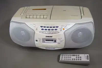 Sony CD radio-corder, View more