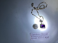 BEAUTIFUL AMETHYST PENDANT NEW LOCATED IN TRAIL. NOW $80