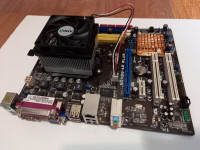 PC motherboard Asus M2N68-AM PLUS AMD AM2 with 4GB ram