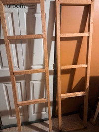 Plywood shelf, 5 shelves  64"high, 16"deep, 48" wide