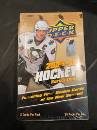 2008-09 Upper deck series 1 hockey box unopened 