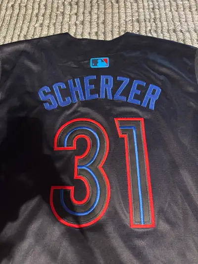 Max Scherzer Toronto Blue Jays City Connect Jersey New, View more