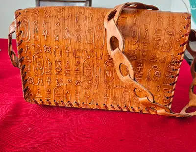 Genuine leather bag, View more