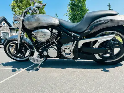 Check out this custom 2009 Yamaha Warrior 1700 cc motorcycle, 11000km, showroom condition,featuring...