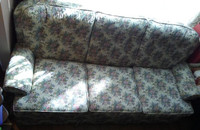 FOLDING COUCH/HIDE-A-BED SOFA (QUEEN SIZE) - VERY GOOD CONDITION