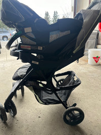 Stroller and infant car seat