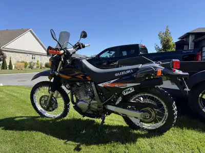 I'm selling my 2023 Suzuki DR650SE, a versatile dual-sport motorcycle known for its reliability and...