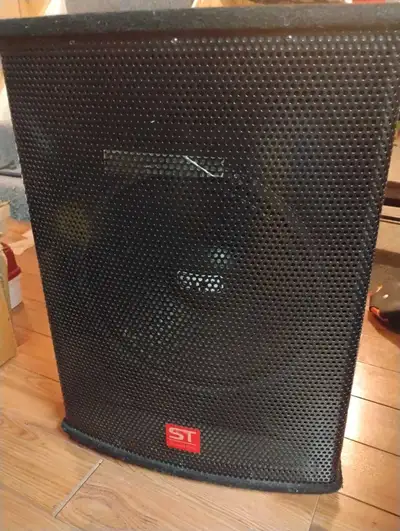 These SoundTech AST15 speakers deliver impressive sound and are ready to enhance your audio setup. T...