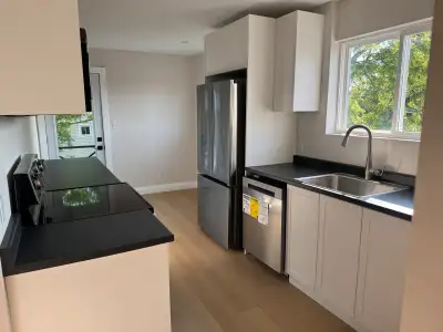 Completely renovated 1 bedroom apartment. Spacious and bright apartment in a quiet 3 unit building ....
