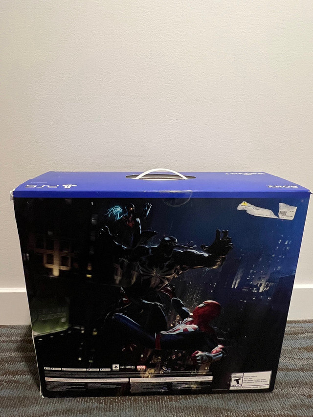 Ps5 Spider-Man 2 limited edition console in Sony Playstation 5 in Vancouver - Image 2