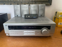 JVC RX-5022VSL Surround Sound Receiver w/ Speakers & Remote