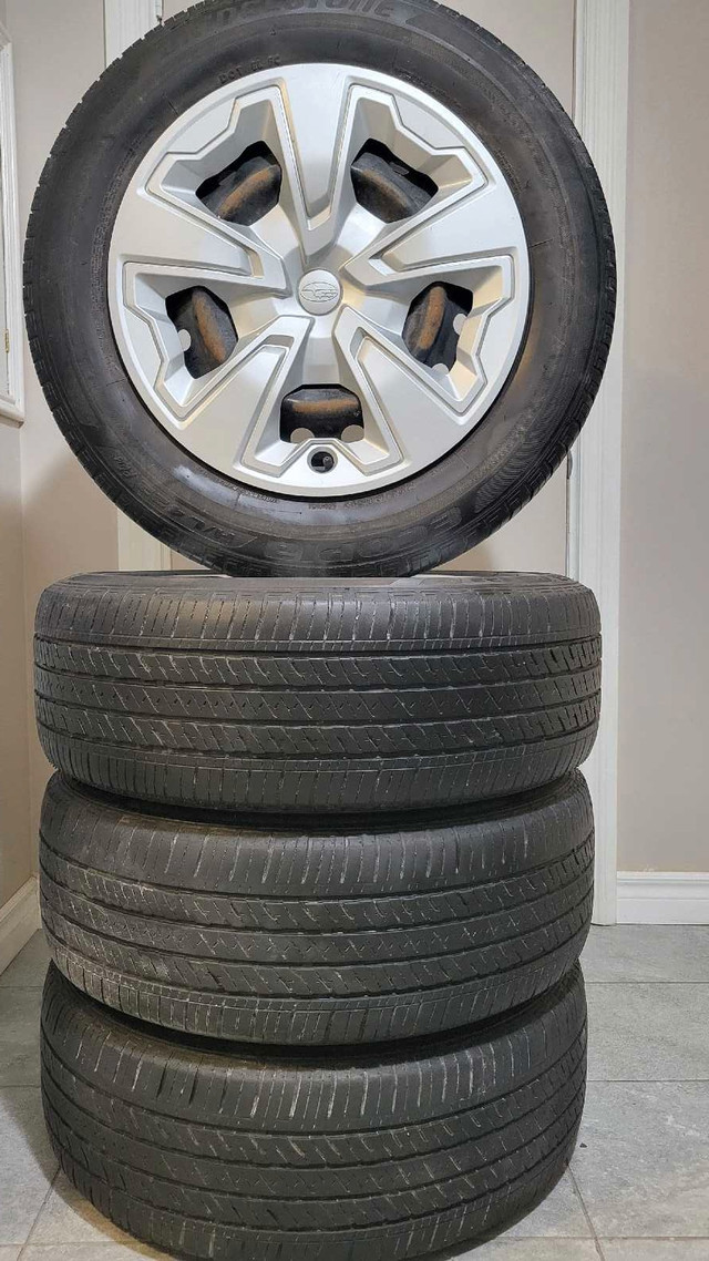 225/60R17 BRIDGESTONE ECOPIA A/S TIRES ON RIMS in Tires & Rims in City of Toronto - Image 3