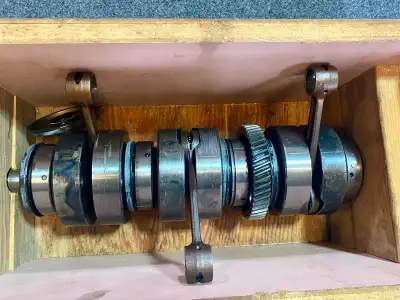 Suzuki GT750 ‘Water Buffalo’ Crankshaft See my Other Ads