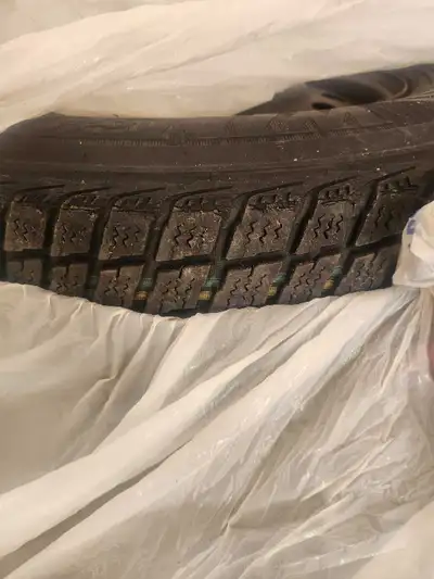 I'm selling 4 Nexen Winguard SUV Winter Tires 215 70R16 on steel rims with MotoMaster Universal Tire...