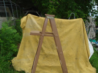Vintage Wood Step Ladder