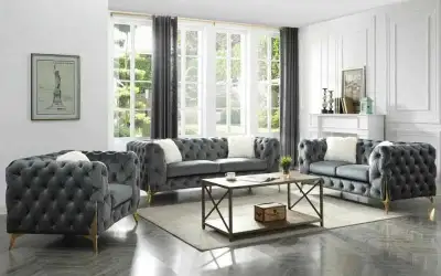 Brand New Chesterfield sofa set for sale cash on delivery , View more