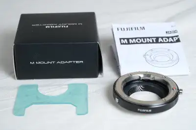 Adaptateur Fujifilm pour montures M vers Fuji X