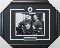 Framed Toronto Maple Leafs Red Kelly Autographed Signed Jersey Jsa Coa