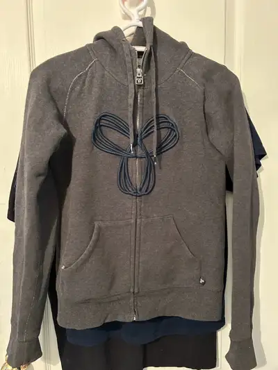 TNA xs grey zip up hoodie, View more