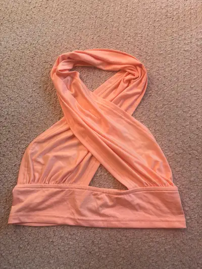 NEW Shein Crisscross Halter Top (price firm, pick up only), View more