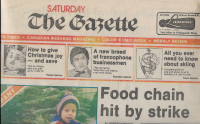 LOT 2 JOURNAUX THE GAZETTE-1979