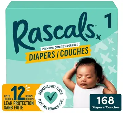 Rascal and Friends Diapers SIZE 1, View more