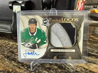  Limited Logos Patch Auto John Klingberg , View more