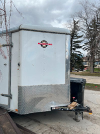 6x12 V-Nose Cargo trailer