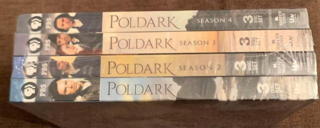 Poldark Season 1-4 Collection (Masterpiece) PBS Seasons 1,2,3,4 in CDs, DVDs & Blu-ray in Markham / York Region - Image 3