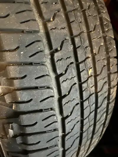 4 Goodyear wrangler fortitude HT have about 15000km on them. Lots of tread left. Asking $300.