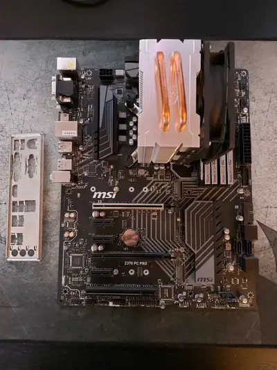 Gaming PC Components: MB, CPU, Cooler, & RAM, View more